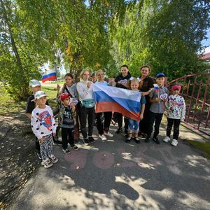С 19 по 21 августа по всему району прошла акция ко Дню Государственного флага России