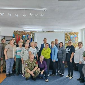 В Зале Боевой Славы участников СВО прошла встреча ветеранов СВО, волонтёров и приглашенных гостей