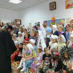 19 августа ребята из группы дневного пребывания совершили путешествие в мир традиций и радости